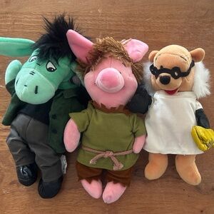 Disney Winnie the Pooh HalloweenTrio - Winnie the Pooh, Piglet and Eeyore